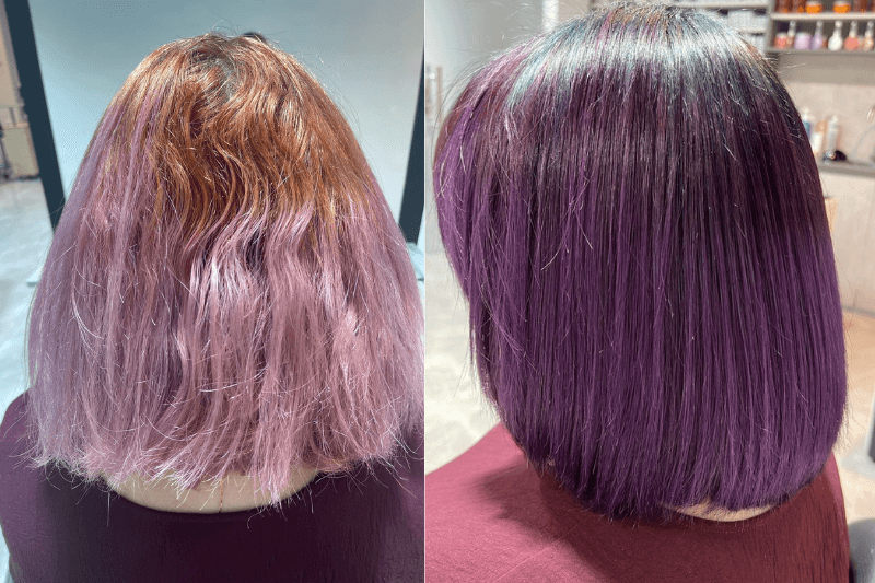 Vegan full colour coverage service