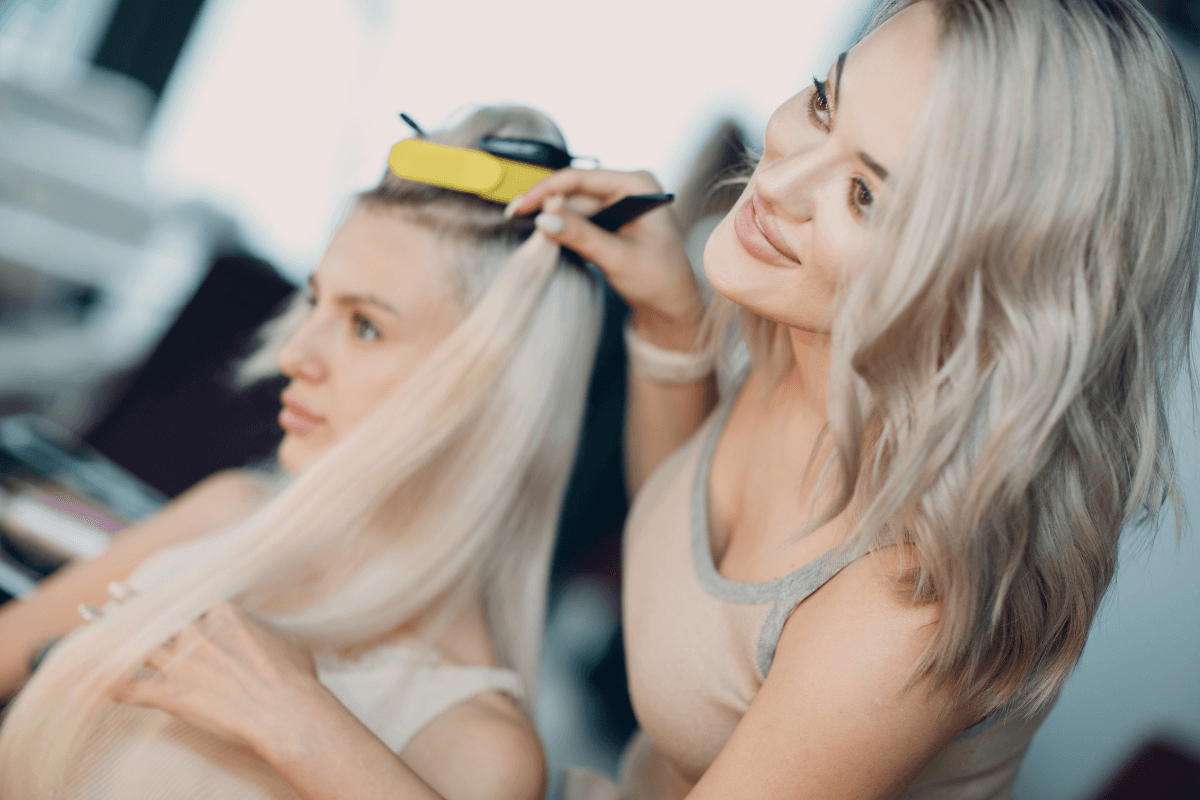 Natural-looking hair extensions in Dubai at Artistic Trendz