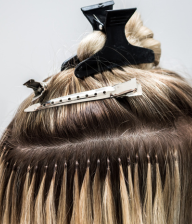 Keratin tip hair extensions Dubai natural movement
